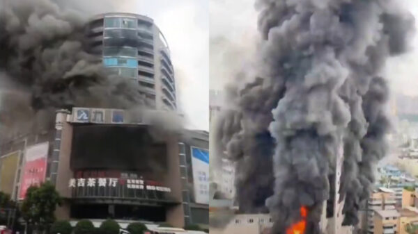 【動画あり】中国四川省のデパートで火災　16人死亡
