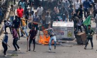 デモ激化のバングラデシュ、ＴＶニュースの放送中止　通信も混乱